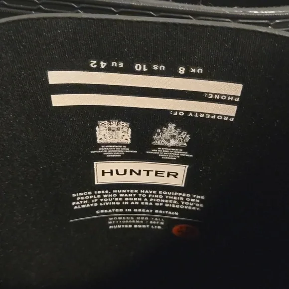 Hunter Tall Rain Boots - Picture 6 of 7